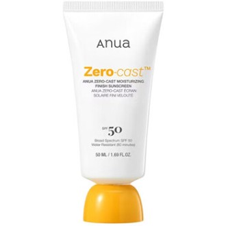 Anua Zero-Cast Moisturizing Finish Sunscreen SPF 50 - Opalovací krém 50ml