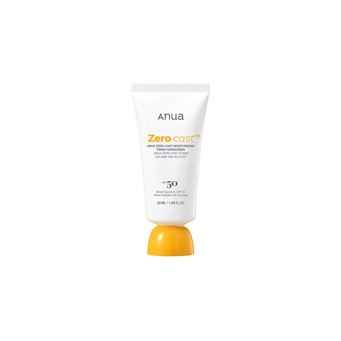 Anua Zero-Cast Moisturizing Finish Sunscreen SPF 50 - Opalovací krém 50ml