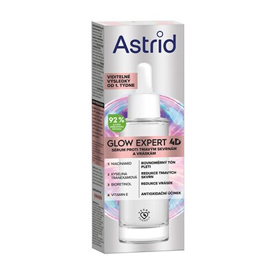 Astrid Glow Expert Serum - Sérum proti tmavým skvrnám a vráskám 30ml