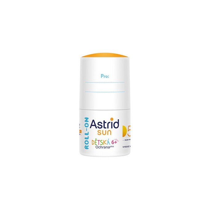 Astrid Kids Sun Roll-on SPF 50+ - Dětské mléko na opalování 50ml
