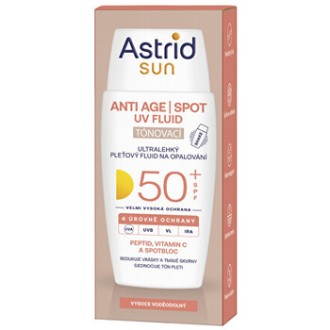 Astrid Sun Anti Age Spot UV Fluid SPF 50+ - Tónovací pleťový fluid 50ml
