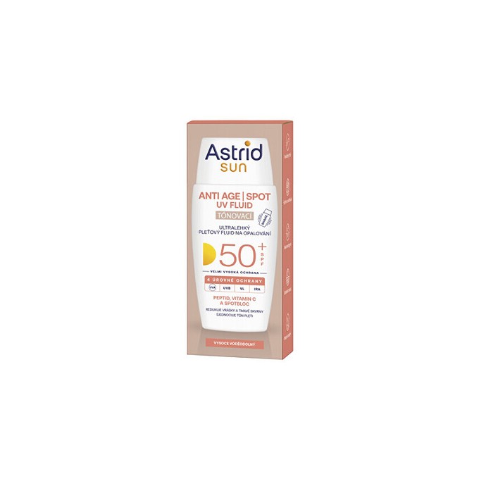 Astrid Sun Anti Age Spot UV Fluid SPF 50+ - Tónovací pleťový fluid 50ml
