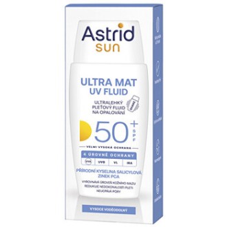 Astrid Sun Ultra MAt UV Fluid SPF 50+ - Olejový pleťový fluid 50ml