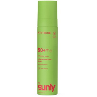 Attitude Kids Sunly Spray SPF 50 - Dětský minerální opalovací krém ve spreji 75ml