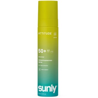 Attitude Mineral Sunscreen Spray SPF 50 - Minerální opalovací krém ve spreji 75ml