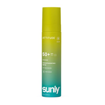 Attitude Mineral Sunscreen Spray SPF 50 - Minerální opalovací krém ve spreji 75ml