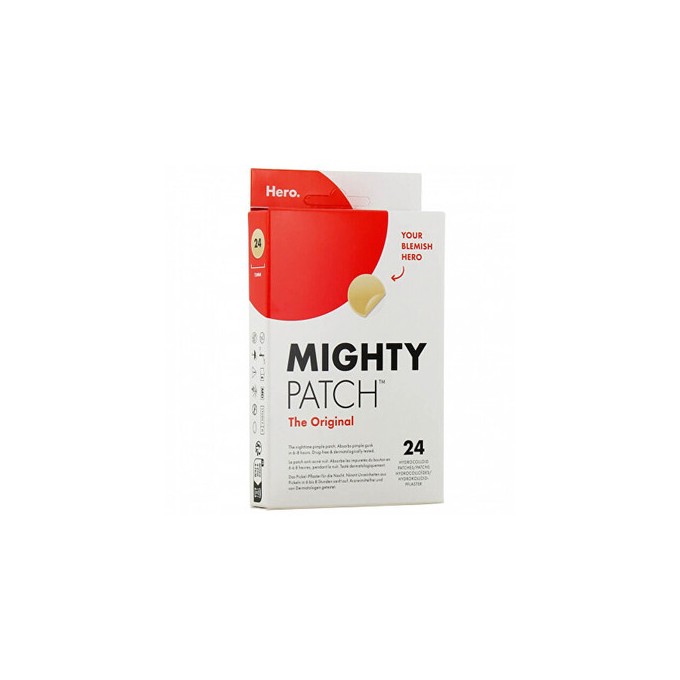 Hero. Mighty Patch The Original Hydrocolloid Patches - Náplasti na nedokonalosti pleti 24 ks