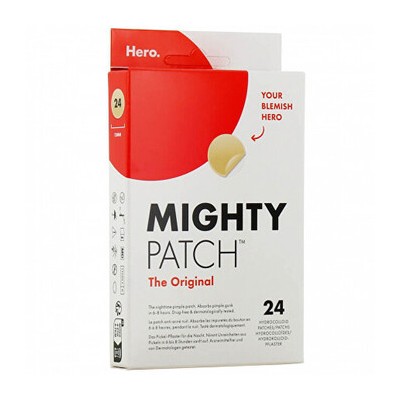 Hero. Mighty Patch The Original Hydrocolloid Patches - Náplasti na nedokonalosti pleti 24 ks