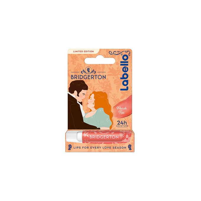 Labello Bridgerton Peach Tea Lip Balm - Balzám na rty 4.8g