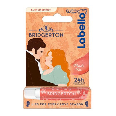 Labello Bridgerton Peach Tea Lip Balm - Balzám na rty 4.8g