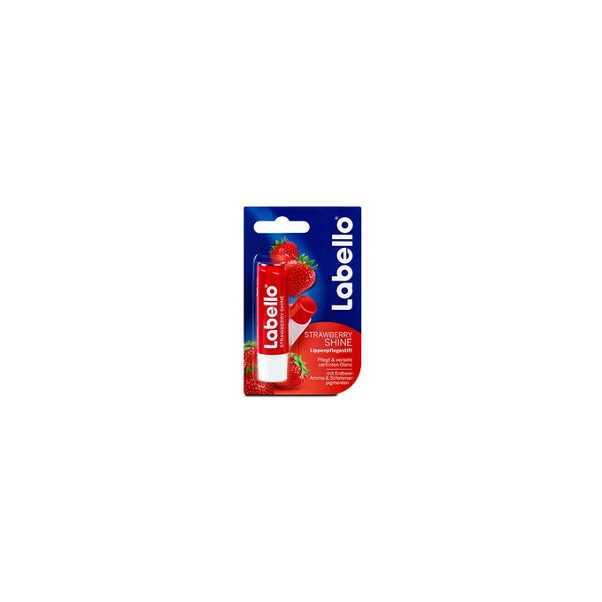 Labello Strawberry Shine Caring Lip Balm 4.8g