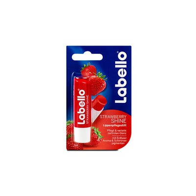 Labello Strawberry Shine Caring Lip Balm 4.8g