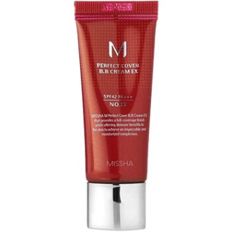 Missha M Perfect Cover BB Cream EX SPF 42 PA+++ - BB krém 20 ml 22 Cool Sand