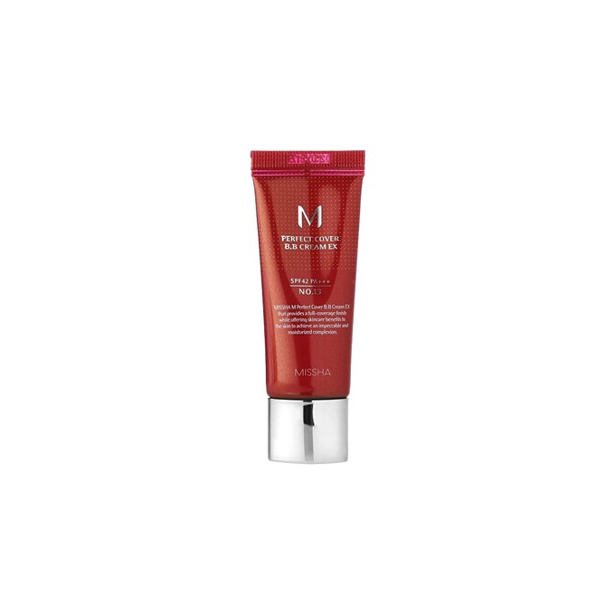 Missha M Perfect Cover BB Cream EX SPF 42 PA+++ - BB krém 20 ml 22 Cool Sand