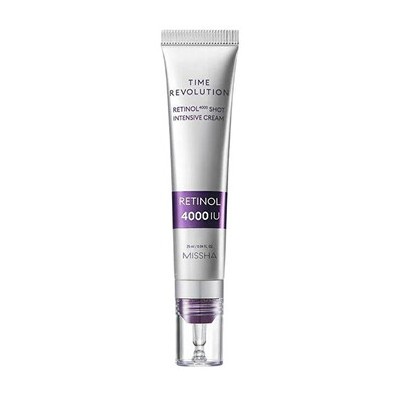 Missha Retinol 4000 Shot Intensive Cream - Pleťový krém 25ml