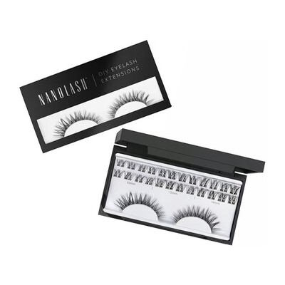 Nanolash DIY Eyelash Extensions - Umělé řasy na domácí prodloužení řas 0ml Heartbreaker