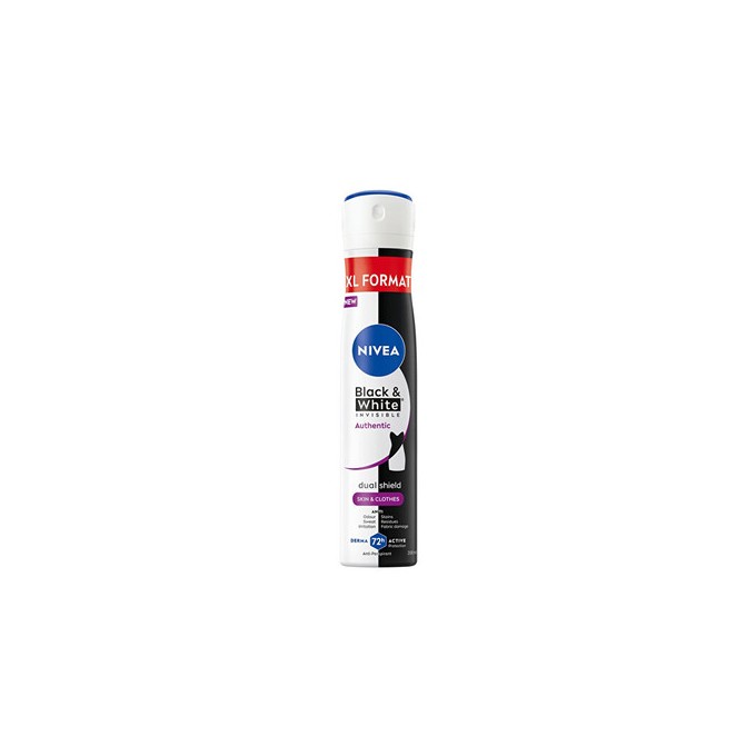 Nivea B&W Authentic Anti-Perspirant - Antiperspirant ve spreji 200ml