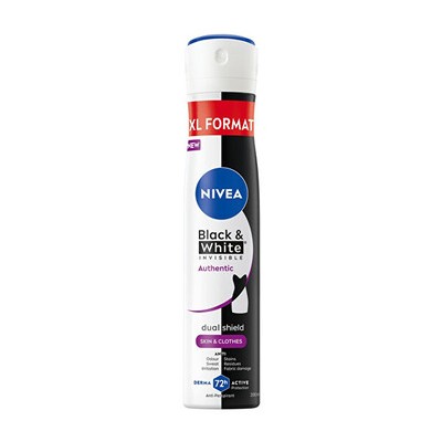 Nivea B&W Authentic Anti-Perspirant - Antiperspirant ve spreji 200ml