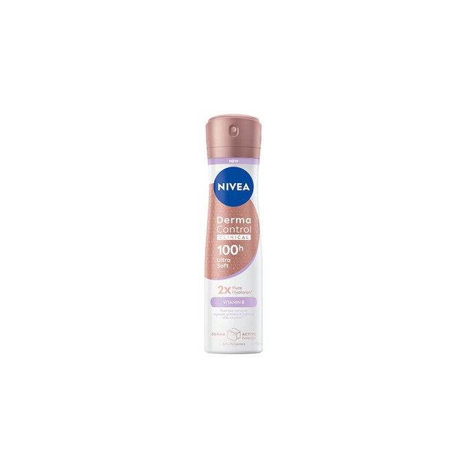 Nivea Derma Control Clinical Ultra Soft - Antiperspirant ve spreji 150ml