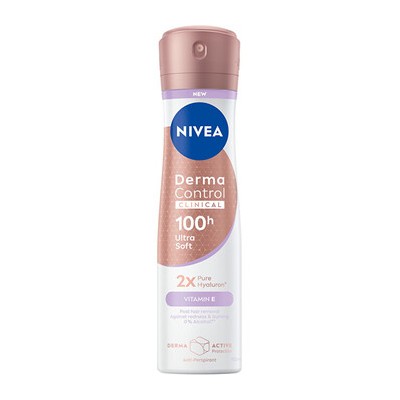 Nivea Derma Control Clinical Ultra Soft - Antiperspirant ve spreji 150ml