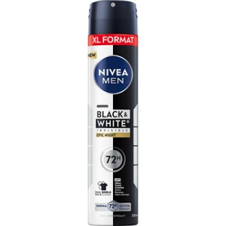 Nivea Men B&W Epic Night Anti-Perspirant - Antiperspirant ve spreji 200ml