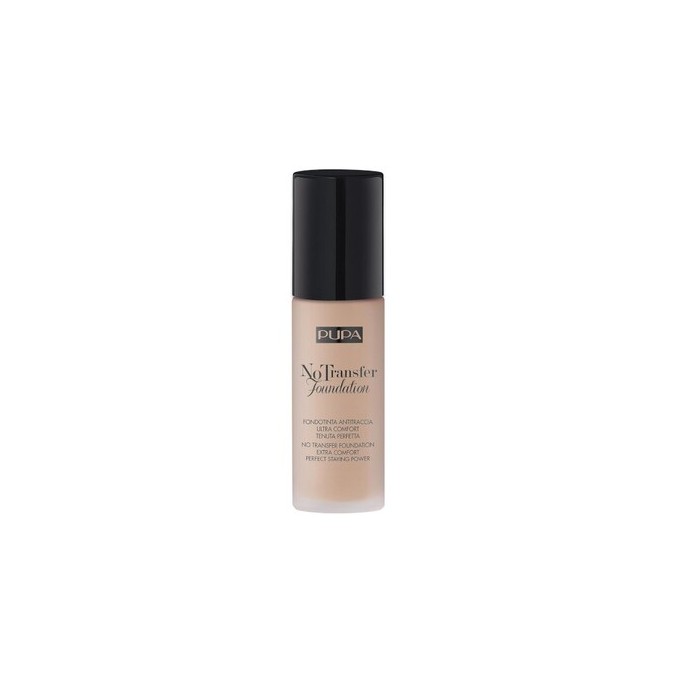 Pupa No Transfer Foundation Extra Comfort SPF 15 - Dlouhotrvající make-up 30 ml 200 Sand