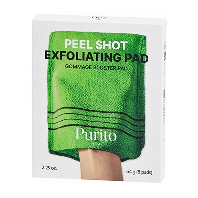 Purito Peel Shot Exfoliating Pad - Exfoliační tampony 64.0g
