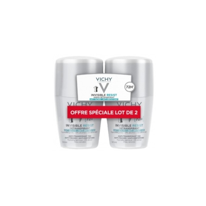 Vichy Invisible Resist 72H Detranspirant - Antiperspirant proti nadměrnému pocení 100ml