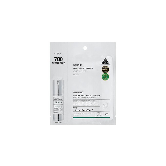 VT Cosmetics Cica Reedle Shot 700 Sheet Mask - Pleťová maska 1.5g