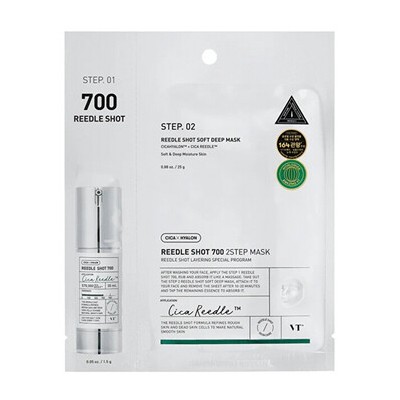 VT Cosmetics Cica Reedle Shot 700 Sheet Mask - Pleťová maska 1.5g