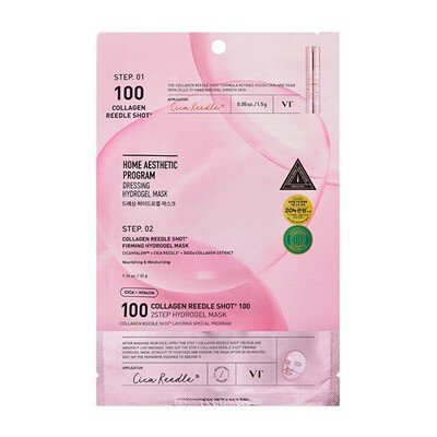 VT Cosmetics Collagen Reedle Shot 100 Sheet Mask - Pleťová maska 1.5g