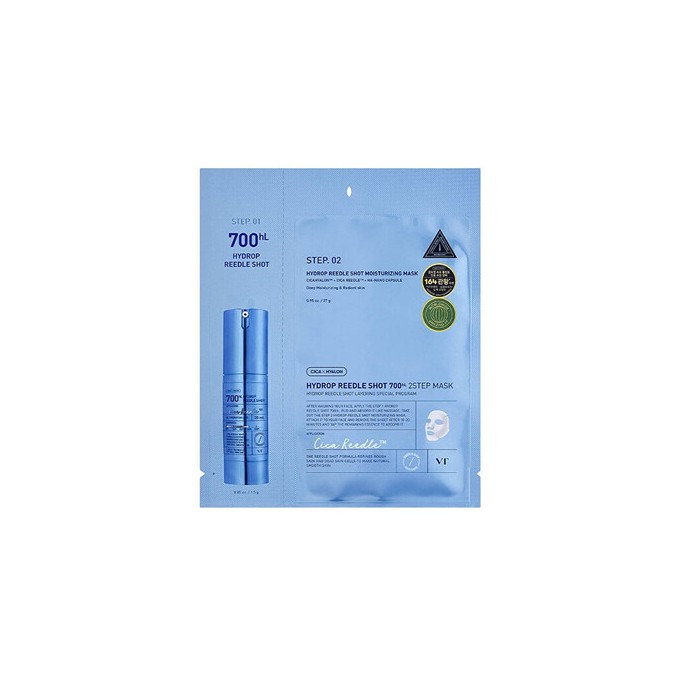 VT Cosmetics Hydrop Reedle Shot 700hl Sheet Mask - Pleťová maska 1.5g