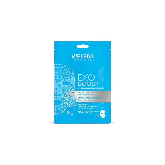 Weleda Hydrobounce Sheet Mask - Superhydratační pleťová maska 20ml