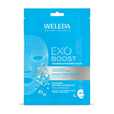Weleda Hydrobounce Sheet Mask - Superhydratační pleťová maska 20ml