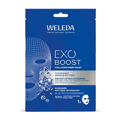 Weleda Modrý hořec a protěž alpská Mask - Kolagenová pleťová maska 20ml
