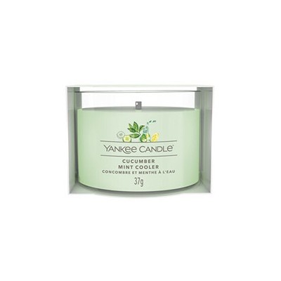 Yankee Candle Cucumber Mint Cooler ( okurková limonáda s mátou ) - Votivní svíčka ve skle 37.0g
