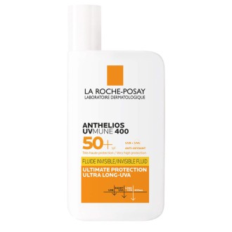 La Roche-Posay Anthelios UVMune 400 Anti-Dark Spots Fluid SPF 50+ - Apsauginis skystis nuo