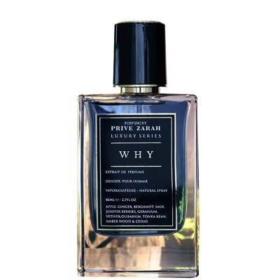 Zarah Why Extrait de Parfum kvepalai vyrams, 70 ml