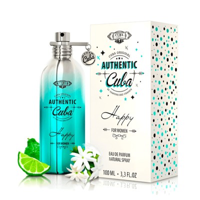 Cuba Authentic Happy EDP kvepalai moterims, 100 ml