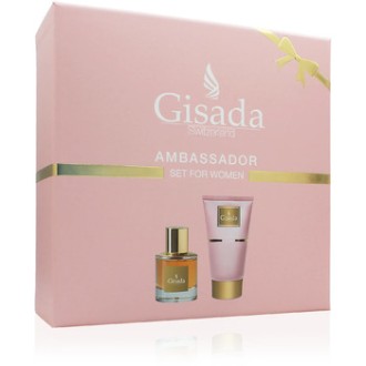Gisada Gisada Ambassador Women Dárková sada EDP 50 ml a sprchový gel 100 ml 50ml