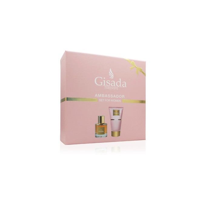 Gisada Gisada Ambassador Women Dárková sada EDP 50 ml a sprchový gel 100 ml 50ml