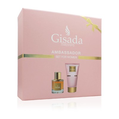 Gisada Gisada Ambassador Women Dárková sada EDP 50 ml a sprchový gel 100 ml 50ml
