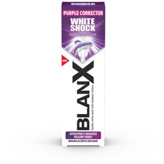 BlanX White Shock Purple Corrector Toothpaste - Bělicí zubní pasta 75ml