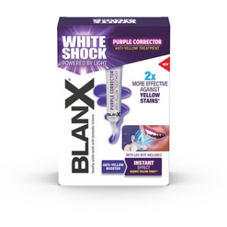 BlanX White Shock Purple Treatment + LED - Sada na bělení zubů 20ml