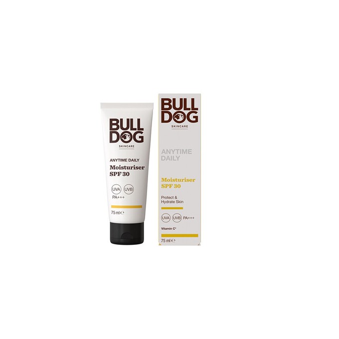 Bulldog Anytime Daily Moisturise SPF 30 - Hydratační pleťový krém pro muže 75ml