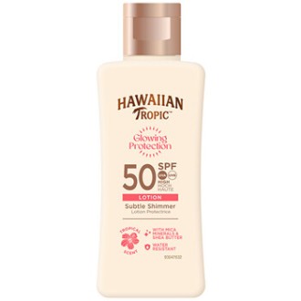 Hawaiian Tropic Glowing Protection Sun Lotion Mini SPF 50 - Mléko na opalování 75ml