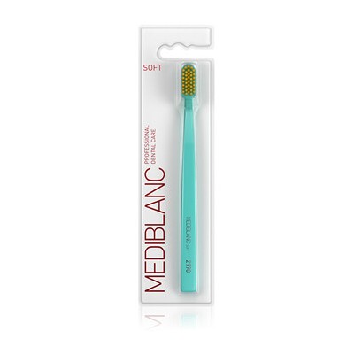 MEDIBLANC Soft Toothbrush ( Modrý ) - Zubní kartáček