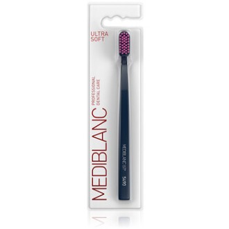 MEDIBLANC Ultra Soft Tmavě modrý - Zubní kartáček 1 ks
