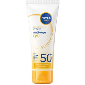 Nivea Anti-Age Q10 UV Face Cream SPF 50+ - Ochranný pleťový krém 40ml