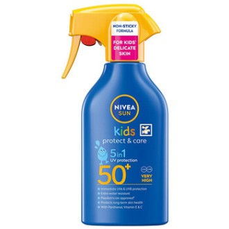 Nivea Kids Protect & Care Spray SPF 50+ - Sprej na opalování 250ml